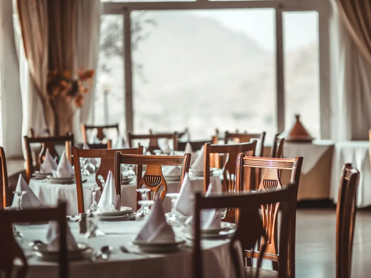 The private dining room